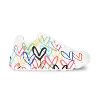 Skechers 314064l Wmlt, Scarpe da ginnastica Bambine e ragazze, White Synthetic Multi Trim, 39.5 EU