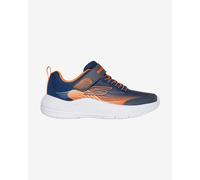 Scarpe Skechers Microspec Advance blu navy arancione bambino - 30