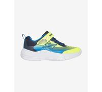 Skechers Microspec Advance - Sneaker da ragazzo, giallo blu, 10.5 Little Kid