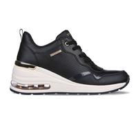 SCARPE SKECHERS MILLION AIR - HOTTER AIR TG 39 COD 155399-BLK - 9W [US 9 UK 6 CM 26] Nero