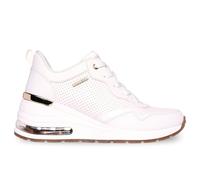 Skechers Million Hotter Air, Scarpe da Ginnastica Donna, Giardino Bianco Opulento, 39 EU