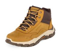 Skechers Santoro Hopkins, Stivali da Escursionismo Uomo, Wheat Leather/Synthetic/Mesh, 41 EU