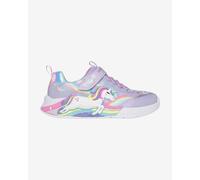Skechers Sneaker S-Lights Unicorn Chaser Bambina turchese/giallo/lavanda/rosa chiara Taglia 31