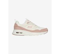 Skechers, Skech-Air Court Cool Avenue Donna, Pelle Tortora Naturale Maglia Rosa Tri, 39.5 EU