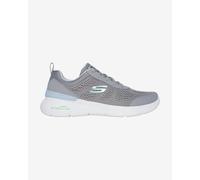 Skechers Skech-Air Dynamight 2.0, Scarpe Donna, Grigio Lime Blu, 40 EU