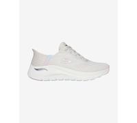 Skechers Arch Fit 2.0 Easy Chic, Scarpe da Ginnastica Donna, Naturale, 38.5 EU