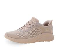 Skechers Sneaker Donna BOBS Squad Chaos, Vegan, Lavabile in lavatrice, Naturale, Taglia 38