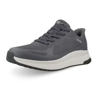 Skechers Uomo Bobs Squad 4 Slip-in ALLENATRICE, Charcoal Knit, 42 EU