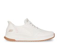 SCARPE SKECHERS SLIP-INS: BOBS SQUAD 4 - KEY LOOK TG 37 COD 117740-WHT - 9W [US 7 UK 4 CM 24] Bianco
