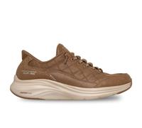 Skechers Donna Contour Foam Natural Ease Slip-in ALLENATRICE, Chestnut Suede Textile Trim, 38 EU
