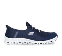 Skechers Glide-Step-Pursuit Hands Free Slip-ins, Scarpe da Ginnastica Donna, Navy Mesh/Mauve Trim, 38 EU