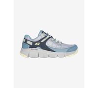 Skechers Vertici agli artisti Bluff, Summits Donna, Blu Sintetico Tessile Giallo Trim, 38 EU