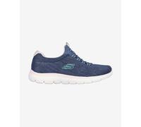 Scarpe Skechers Summits - Fun Flare blu marino rosa chiaro bianco donna - 39.5