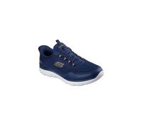 Skechers Slip-ins Summits Top Rate - Sneaker da uomo, Navy Yellow, 43 EU
