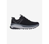 Skechers Switch Back Cascades, Interruttore A CASCATE Posteriore Donna, Nero Sintetico Tessuto Carbone Trim, 37.5 EU