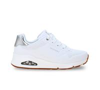SCARPE SKECHERS UNO GEN1 - SHIMMER AWAY TG 37 COD 310545L-WSL - 9B [US 5 UK 4 CM 23.5] Bianco