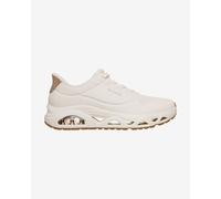 Scarpe Skechers Uno Glide-Step Glide On Air Slip-Ins bianco marrone donna - 36