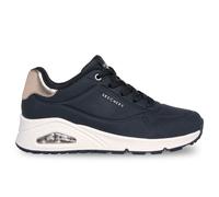 Skechers per donna. 177094 Sneakers UNO nere, bianche (40), Nero, Tessuto, 3 a 5cm, Stringhe, Casual