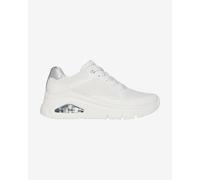 Skechers Donna UNO Icon - Idolized Air Sneaker in Bianco, Taglia 39.5