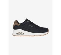 Skechers Uno Jungle Nite, Scarpe da Ginnastica Donna, Nero, 38.5 EU