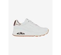 Scarpe Skechers Uno Shimmer Away bianco oro donna - 37.5