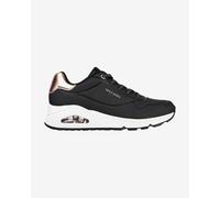 Scarpe Skechers Uno Shimmer Away nero oro donna - 39