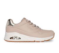 Skechers Uno Shimmer Away, Scarpe da Ginnastica Donna, Natural, 37 EU