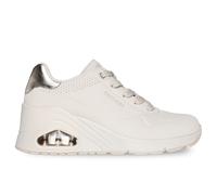 Skechers UNO Wedge, Scarpe Donna, Bianco Sporco, 38 EU