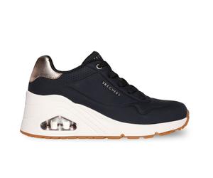 SCARPE SKECHERS UNO WEDGE - HI STEPS TG 36 COD 177520-BLK - 9W [US 6 UK 3 CM 23] Nero