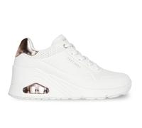 Skechers Uno Wedge-Hi Steps, Scarpe da Ginnastica Donna, Bianco, 39 EU