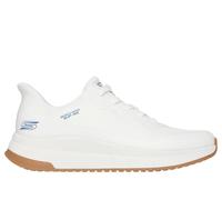 Scarpe Skechers Uomo Bianche BOBS Slip-ins Senza Lacci con Memory Foam Sneakers