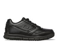 SCARPE SKECHERS WORK: NAMPA- WYOLA TG 37 COD 77235EC-BLK - 9W [US 7 UK 4 CM 24] Nero