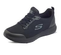SCARPE DA LAVORO SKECHERS WORK: SQUAD SR TG 40 COD 77222EC-BLK - 9M [US 10 UK...