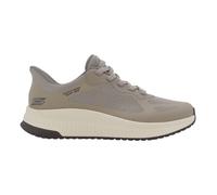Scarpe slip-on da uomo SKECHERS BOB SQUAD 4 118423-DKTP in tessuto beige