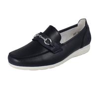Scarpe Slip On Piatte Rieker Da Donna Con Dettagli In Catena - L9355