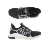 Scarpe Sneaker Emporio Armani Ea7 A RACER REFLEX Unisex Nero X8X057 XCC55 N629