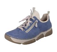 Scarpe Sneakers Casual Rieker Con Lacci E Dettagli In Zip 45973