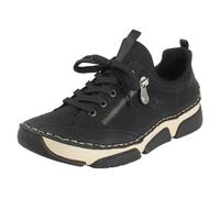 Scarpe Sneakers Casual Rieker Con Lacci Per Donne Dettaglio Con Zip '45973'
