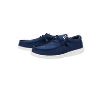 MOCASSINI HEY DUDE WALLY CANVAS TG 41 COD 40700-410 [US 8 UK 7 CM 26.3] Blu