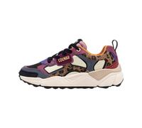 Scarpe sneakers Colmar GARNERJUNGLE 124 donna in tessuto e camoscio con stampa l