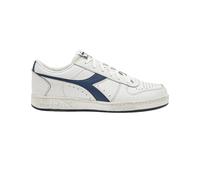 Scarpe Sneakers Diadora Magic Basket Low Icona 179296 Uomo 100% Pelle Bianco/Blu