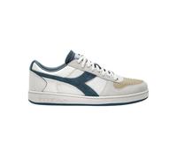 Scarpe Sneakers Diadora Magic Basket Low Neat 179773 Uomo Pelle Bianco/Grigio