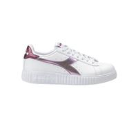 Scarpe Sneakers Diadora Step P Bright Reptile 179746 Donna Bianco/Rosa