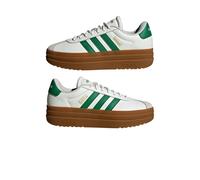 adidas VL Bold Shoes, Scarpe Donna, Core White/Court Green/Gold Met, 37 1/3 EU