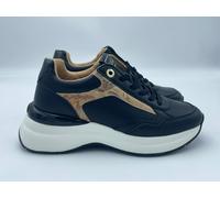 Scarpe sneakers donna ALVIERO MARTINI 1a classe 2285 black nero geo beige