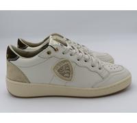 Scarpe sneakers donna BLAUER s6olympia21 les bianco marrone white brown beige