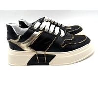 scarpe sneakers donna Kenneth Cole New York Vitello Nero