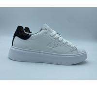 Scarpe sneakers donna SUN68 △ X z44225 grace leather 0104 bianco rosa 0111 nero