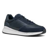 Scarpe Sneakers Geox U Branthon pelle e camoscio blu