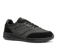 Scarpe Sneakers Geox U Klaiver pelle e camoscio nero
